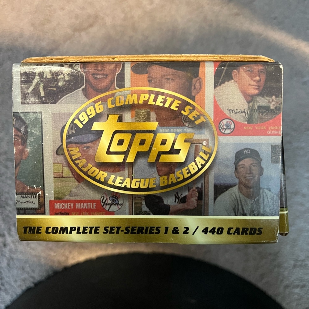 1987-1996 Topps Sets of 792 Picture Cards. 16 boxes @ $60 EACH SEALED box.